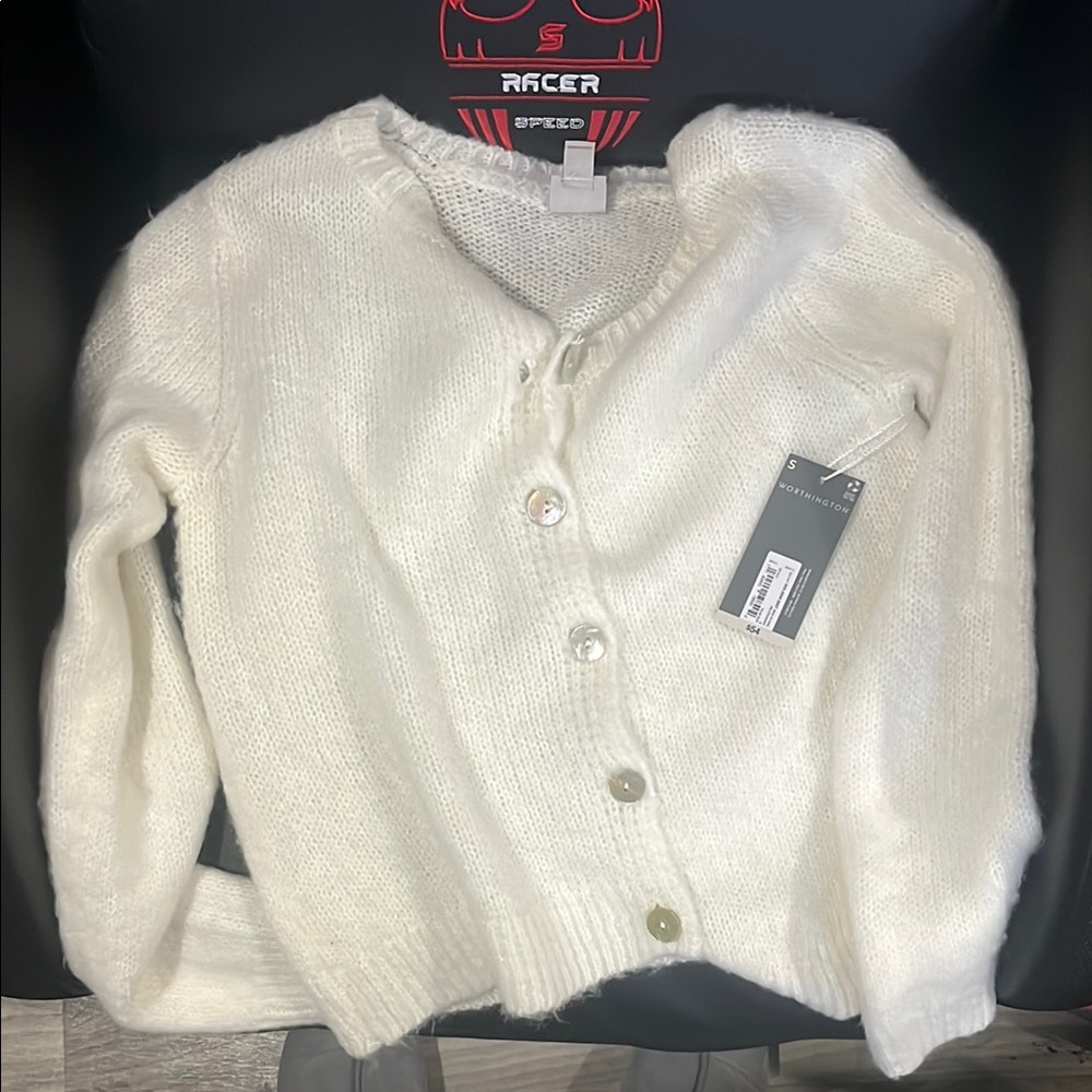 Women's White Sweater